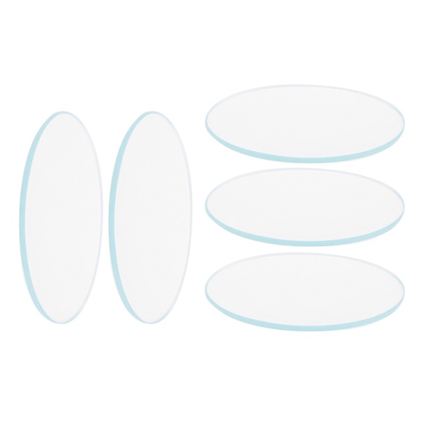5 STK runde 37/38/39 MM fladt ur krystal linse glas reservedele Værktøj 39 MM