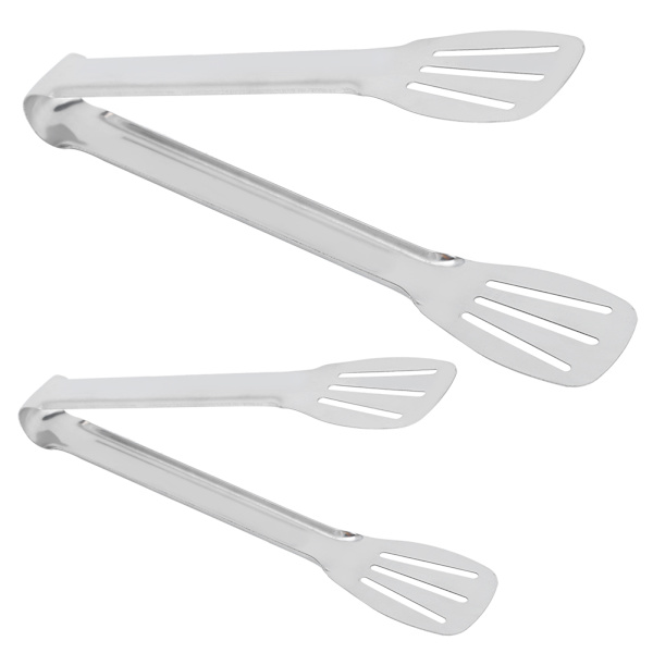 Rustfrit stålklemme til mad, anti-varm brød, kage, bøf, køkkenredskaber, buffet, grill, madlavningsredskab