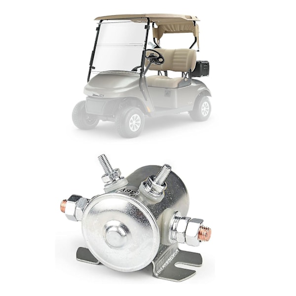 36V 4-polig Solenoidrelä För Serie 1980-2010 El-Golfbil 15-242 15-243 15-334 27855-g0-B7