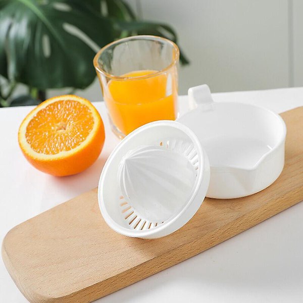 Manuel Citrus Juicer, Manuel Appelsin Citron Juicer, Professionel Juicepresser med 230ml Beholder til Frugt, Citron, Lime, Appelsin, Husholdnings Citrus J