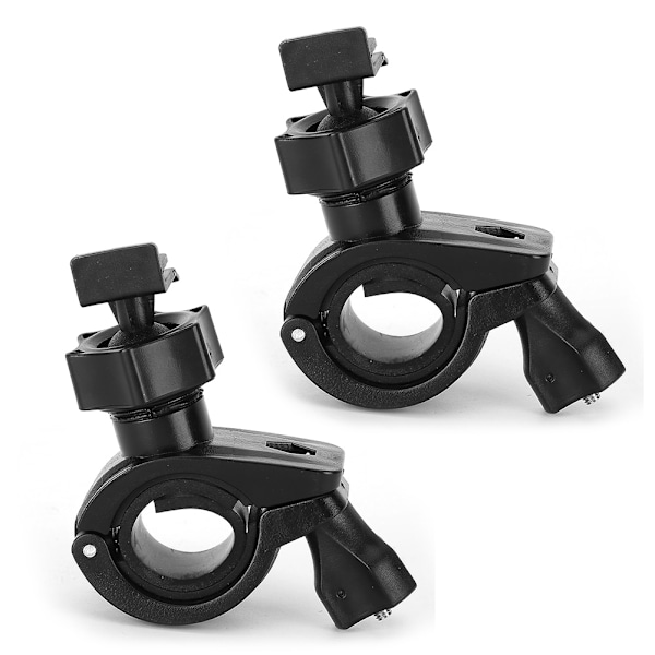 2Pcs 360 Degrees Rotating Car DVR Holder Driving Recorder Mount Bicycle Handle BracketF Head