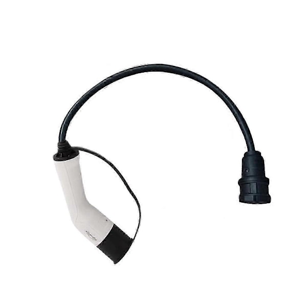 Type2 til Schuko 16A Elektrisk Bil Type 2 Ladeside Plugg til Schuko Socket EV Ladeadapter C