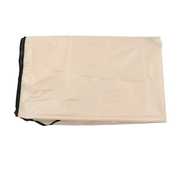 Canopy Canvas Rustfrit Stål 4x4x4m Trekant Baldakin med 3 Reb for Gårdsplads Græsplæne Have Hvid