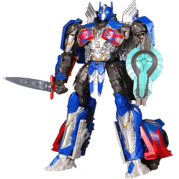 Manuel Deformationsrobot Bil Legetøj Model til Børn Bærbar Legering Deformations Actionfigur Pynt til Fødselsdag og Fest