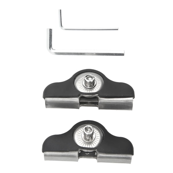 2 STK Arbeidslys Bar Monteringsbraketter Universal Rustfritt Stål LED Lys Bar Festeholder