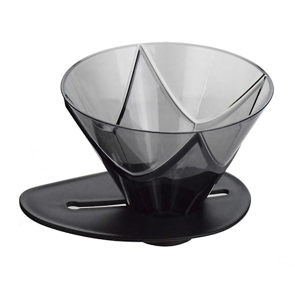 Bärbar Häll över Kaffebryggare med Återanvändbar Fint Maskfilter Diskmaskinsäker för Perfekt Enkelt Kopps Kaffe eller Te Resevänlig