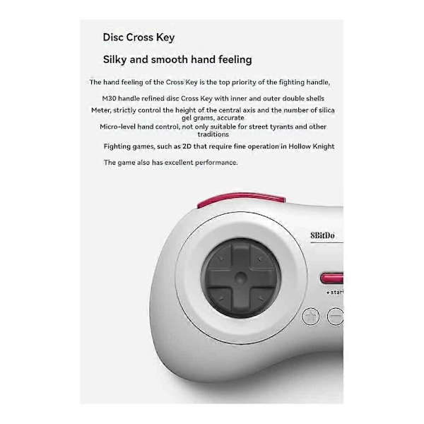 M30 Bluetooth Kontroller Gamepad for Svart