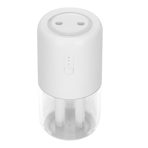 Luftfukter Dobbel Jet 280ml USB-lading Stille 3 Spraymoduser Bærbar Luftfukter for Kontor Soverom Bil
