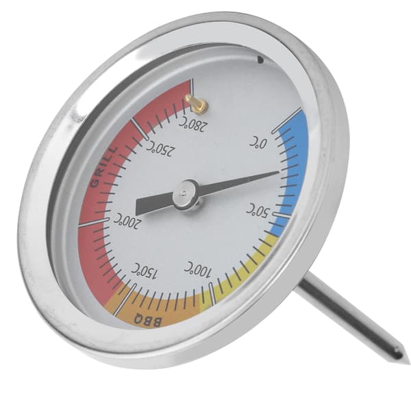 0-280℃ Grilltermometer i rustfrit stål Ovnpeger Temperaturmåler Køkkenudstyr
