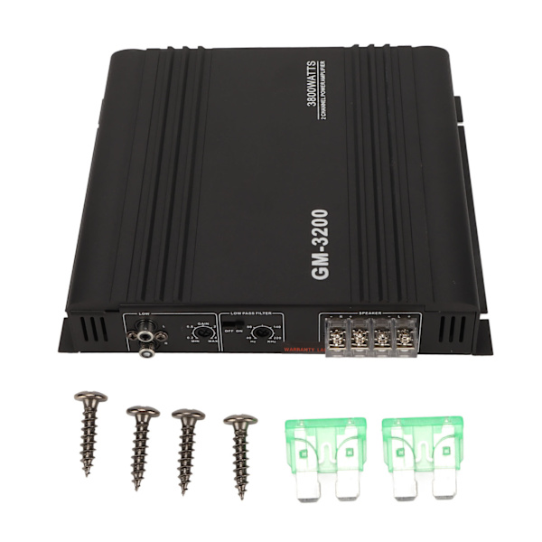 Bil Audio Powerforstærker 4 Kanal 2 Kanal System Stereo Hi Fi Mini Højttalerforstærker