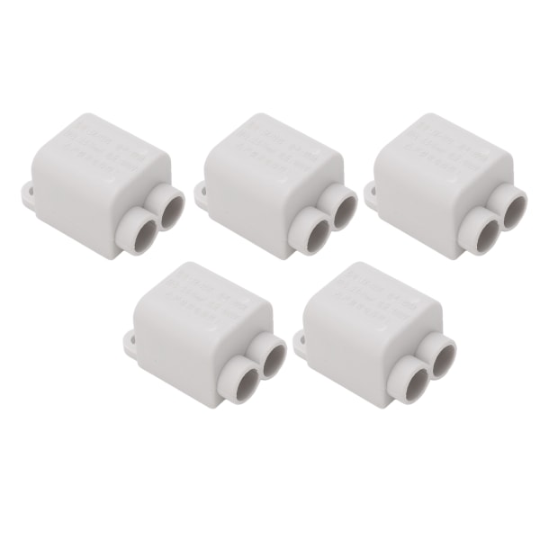 5 stk. Inline-stik Quick Connect High Power kabeltrådsplitter 1000V til 2,5-16mm²