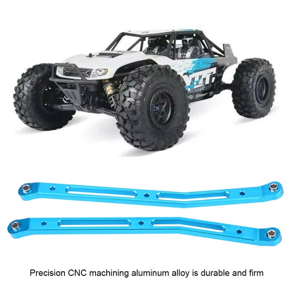 Aluminiumslegering Bageste Øvre Chassisforbindelse til Axial Rock Racer 90026 RC Bil (Blå)