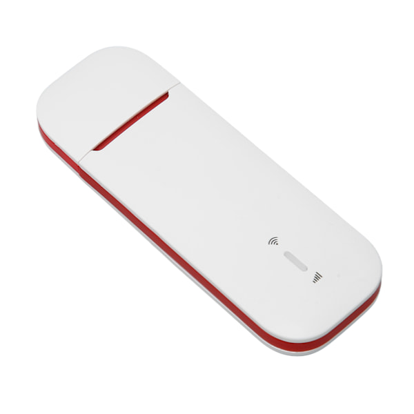 4G-mobiili WiFi -hotspot 10 käyttäjälle, USB-virtalähde, kannettava WiFi-reititin SIM-korttipaikalla, valkoinen