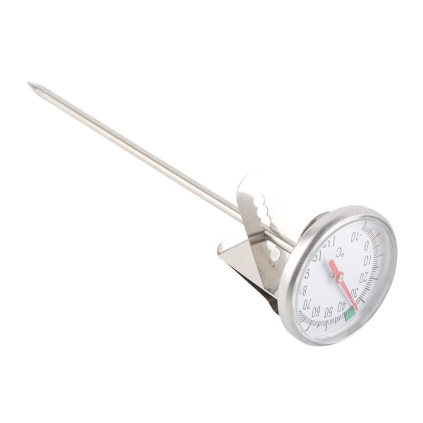 Mjölktermometer i rostfritt stål ‑10~110℃ Lätt att rengöra kaffeskumningstillbehör