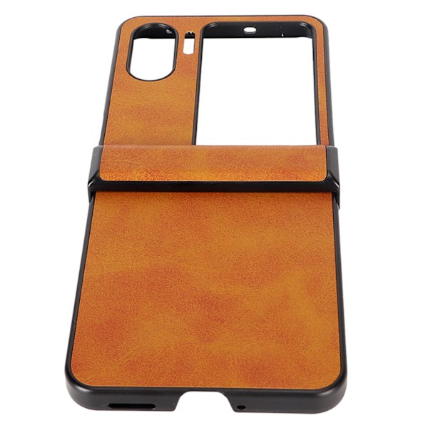 Case till Oppo Find N2 Flip syntetiskt läder Ultratunnt stötsäkert cover till Oppo Find N2 Flip Brown