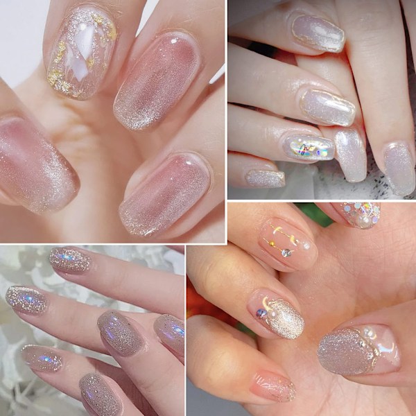 7ml Cat Eye UV-geelilakka Soak Off Cat's Eyes -geelilakka manikyyriin ja kynsien koristeluun