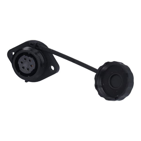 SP16 Fläns Vattentät Aviation Plug Socket IP68 Hane och Hona Stumfogar Fläns Vattentät Kontakt 6 Core (250V 5A)