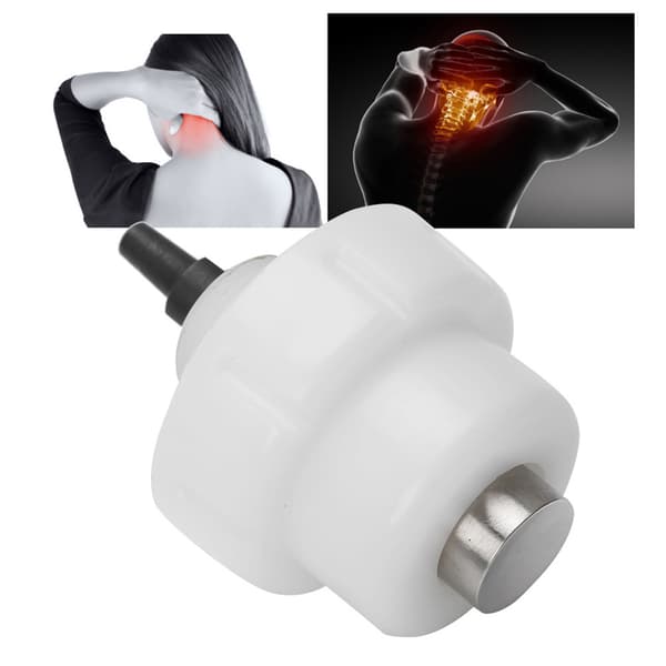 Massage Probe Udskiftningstilbehør til Shockwave Therapy Smertelindring ED Fysioterapi Maskine 15mm Konkav Probe