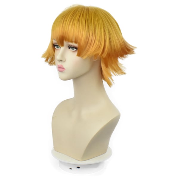 Cosplay Gradient Wig Costume Props Hengittävä Säädettävä Anime Cartoon Character Wig