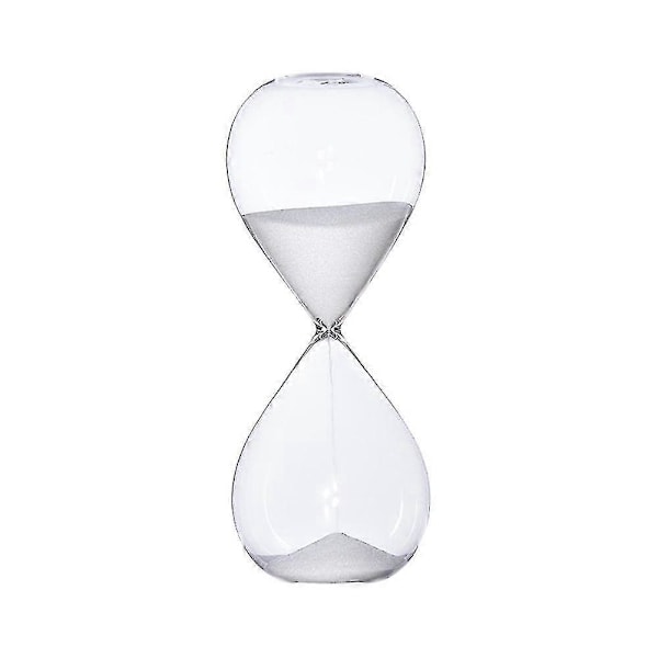 Rund Sandtimer - 5/30/60 Minuter - Timglas i Glas för Tidshantering Blå 5 Minuter