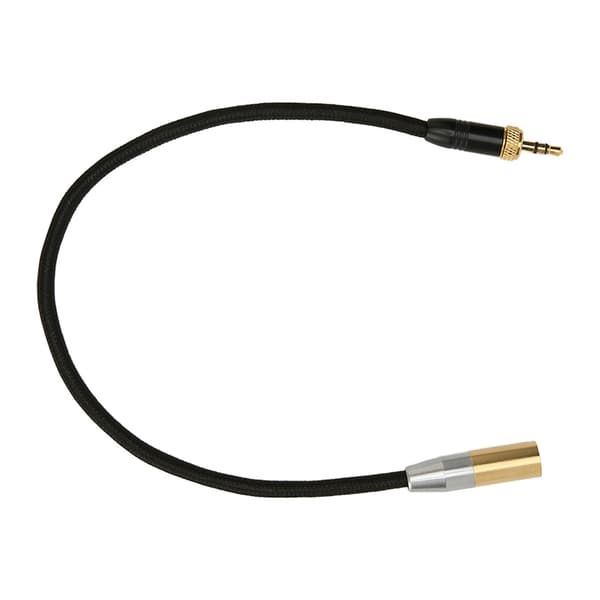 3,5 mm til Mini XLR-kabel Indvendigt gevind Forgyldt 3-benet Stereo Støjfrit Lydadapterkabel til BMPCC Camcorder