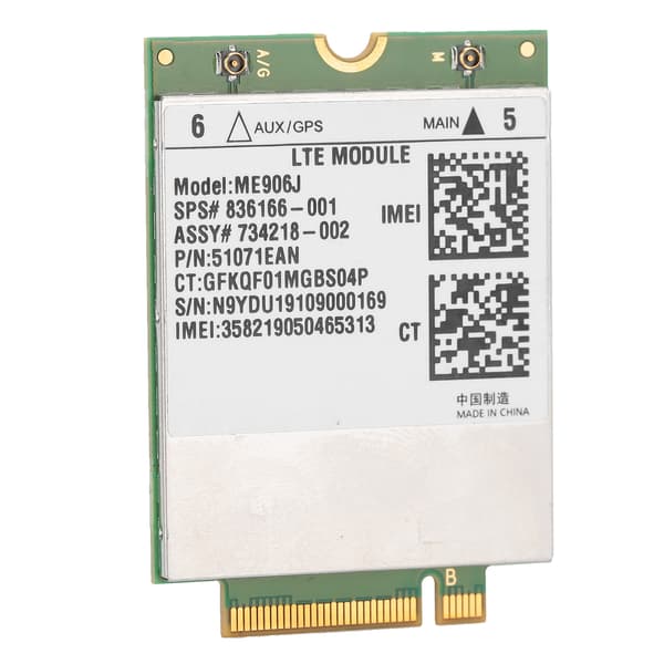 Trådløst netværkskort FDD 4G LTE-modul Model ME906J NGFF / M.2 Elektronisk komponent