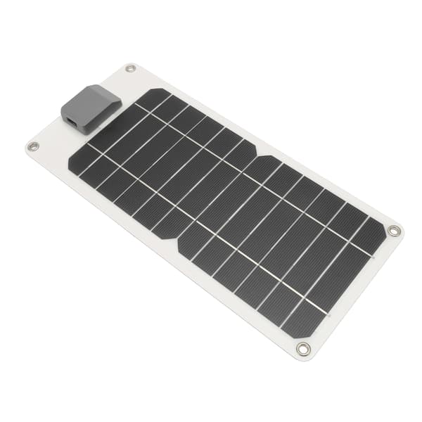 5V 6W USB solcellepanel lader IP67 utendørs vanntett mini monokrystallinsk silisium solcellepanel lader GKM320 145W hvit