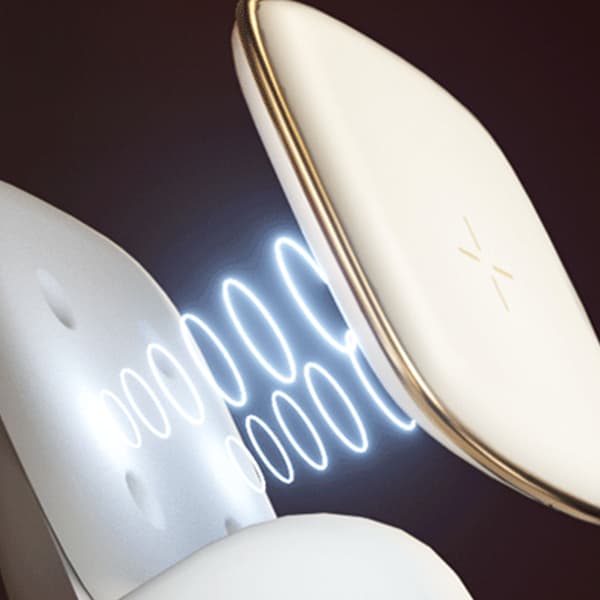 15W Trådløs Oplader Hurtig Opladning Sofa Designet Trådløs Opladestation til IOS Telefoner Universal
