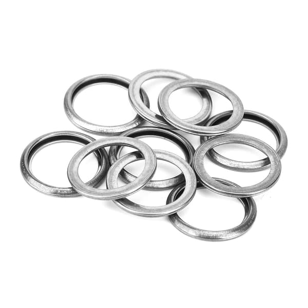 10 st Oljeavtappningsplugg Packningar 20mm ID 803916010 Ersättningsdelar