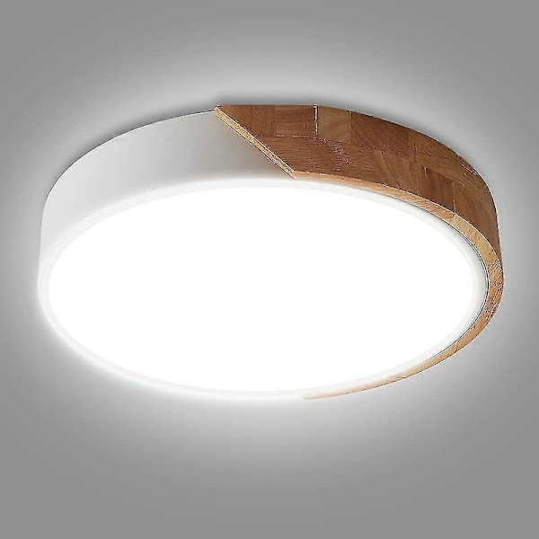 LED Taklampe Tre, 18w 1800lm Ultratynn Rund LED Taklampe For Soverom Stue