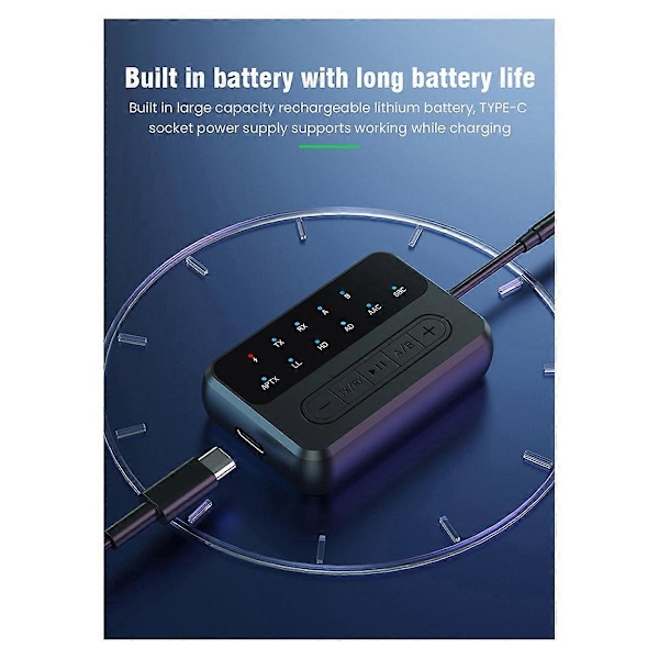 QCC5.4 Bluetooth-sovitin Bluetooth-vastaanotinlähetin