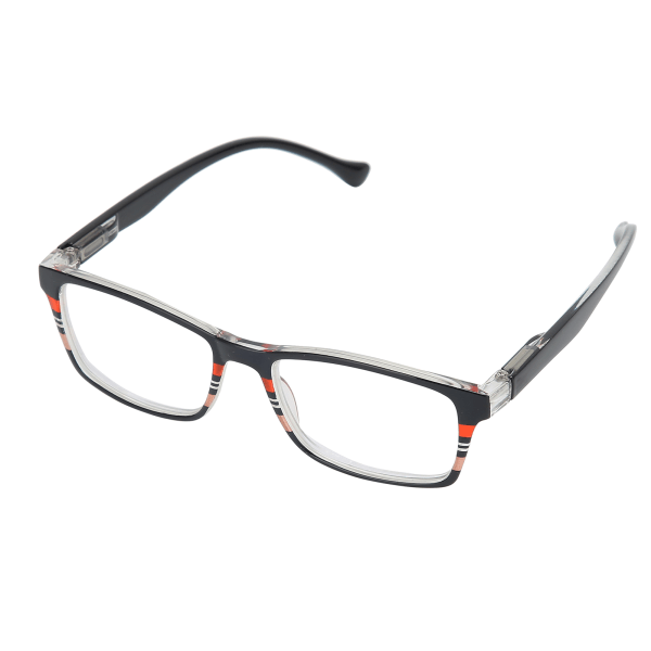 Unisex läsglasögon för äldre högupplösta glasögon Glasögon med förvaringsbox (+350 )