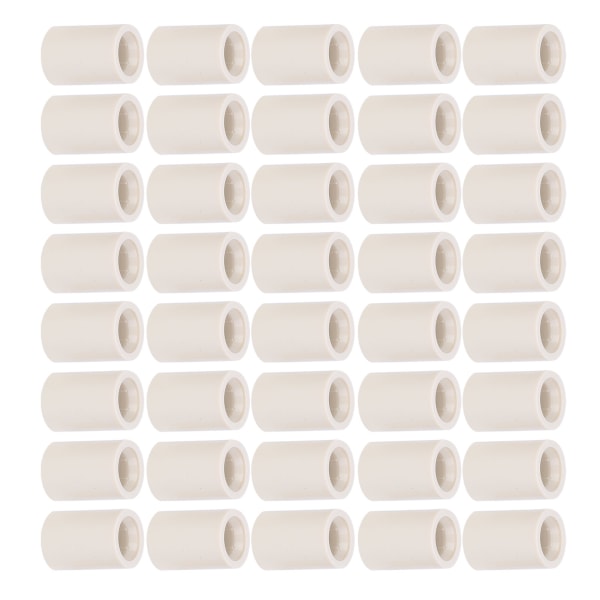 40st Fiber Biljard Stick Pool Cue Ferrules Rör Ersättningsdelar Reparationstillbehör 13MM 0.8in