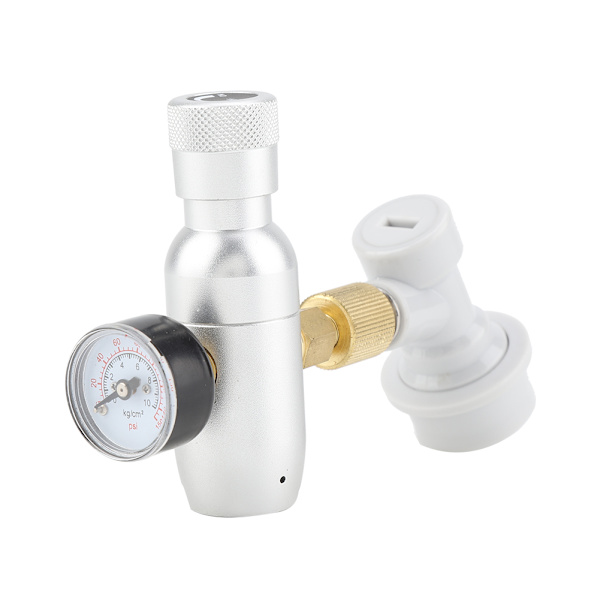 Homebrew CO2 16g Regulator Charger Kit Gas Disconnect Home Fat Beer Kegerator (0-150 PSI)
