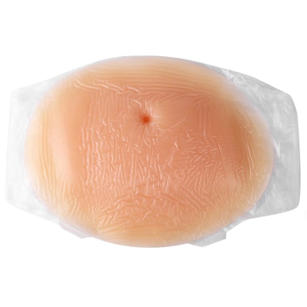 100% Silikon Falsk Gravidmage 1000G / Stk, Forkledd Gravid Kvinne Falsk Mage Halloween COS Pr