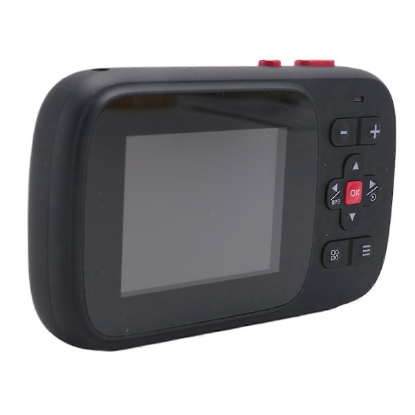 72MP Digitalkamera 2.5K Kompakt Peg-og-skyd-kamera, Sort