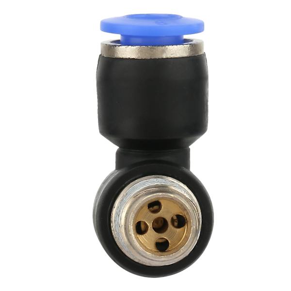 2 stk. Rør Luftstrømningshastighedsregulator Rør Pneumatisk Monteringsregulatorventil SL6-01