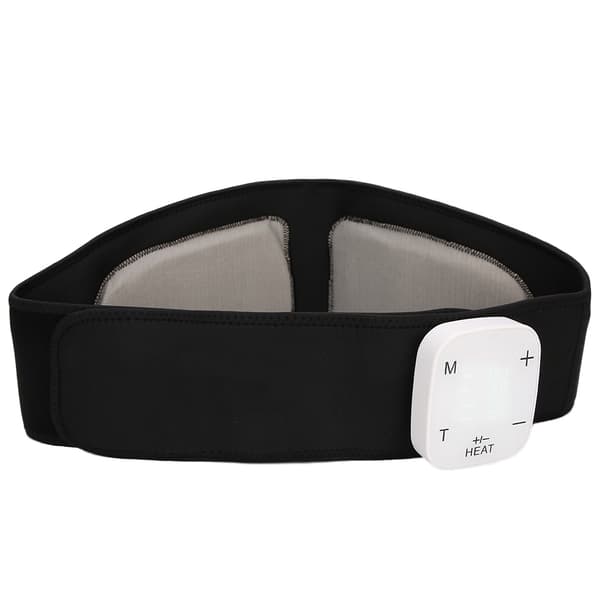 Fjärrinfraröd värmeterapibälte Smärtlindring Justerbar midjemassager (huvudmaskinbälte) (M)