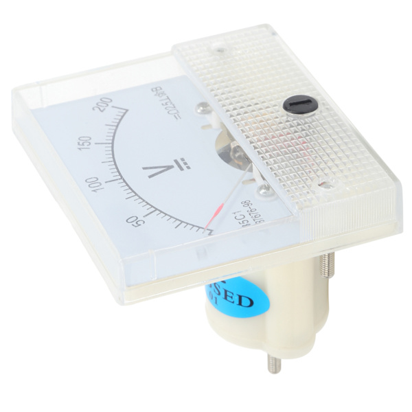 Pointer DC Voltmeter Panel Volt Spenningsmåler Måleinstrument 85C1 DC 0~200V