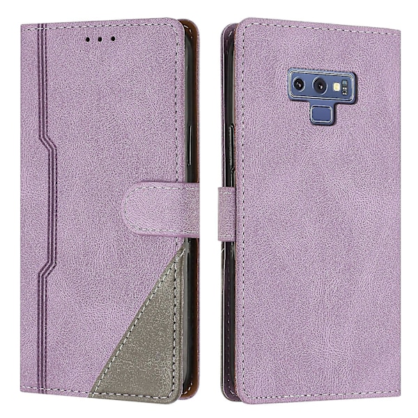 Kompatibel med Samsung Galaxy Note 9 Wallet Case PU Læder Kort Cover med Praktisk Stand Funktion-K