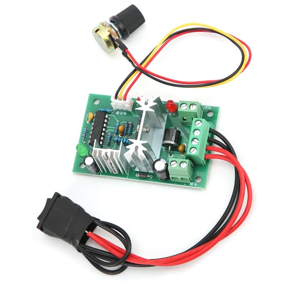 DC Motor Hastighetskontroll Modul PWM Justerbar Bryter CW CCW Kontroller Driver DC10V/12V/24V/36V