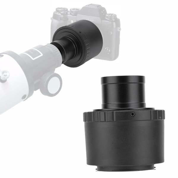 Aluminiumlegering T2-FX 1,25 tommer teleskop til Fujifilm FX Mount DSLR-kameraer adapterring