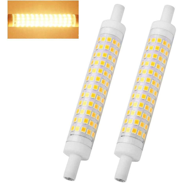 10 W LED R7s polttimo 118mm lämmin valkoinen 2 kpl