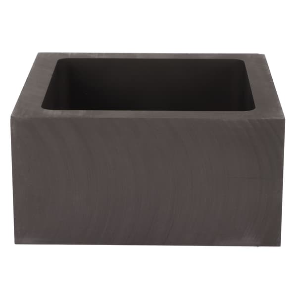 Götform Smält Guld 4000g Hög Renhet Korrosionsbeständig Extern 100×100×50MM Intern 80×80×40MM