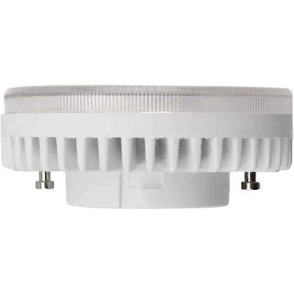 5W Gx53 Super Bright LED Pære 1000lm Kald Hvit Lampe 6000K Tilsvarende 100W Halogenpære for Under Skap og Benkbelysning, Hyller, etc (4 stk,