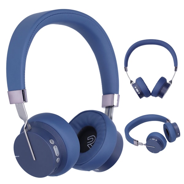 Bluetooth-hodetelefoner med støyreduksjon, trådløst musikkheadset for dataspill, for kvinner