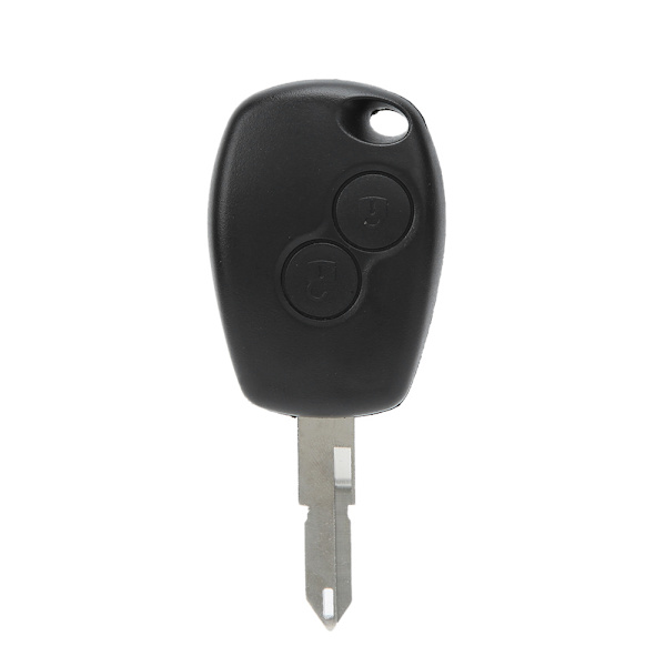 Bil 2 knappers nøkkel fob deksel fjernkontroll nøkkel skall erstatning med nøkkel embryo passer for Renault 206