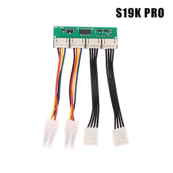 S21 Viftesimulator 12V 4-i-1 Firkantet 4-Pin Viftesimulator