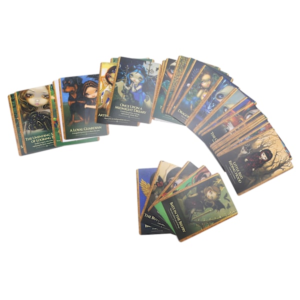 Tarotkort för framtidsberättelse Intressant ödesavläsning Vägledningskort Festspel