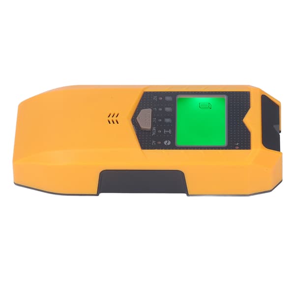 Stud Finder Vægscanner Sensor 5 Tilstande Håndholdt Detektor LED Display til Træ AC Ledning Center Kant Gul